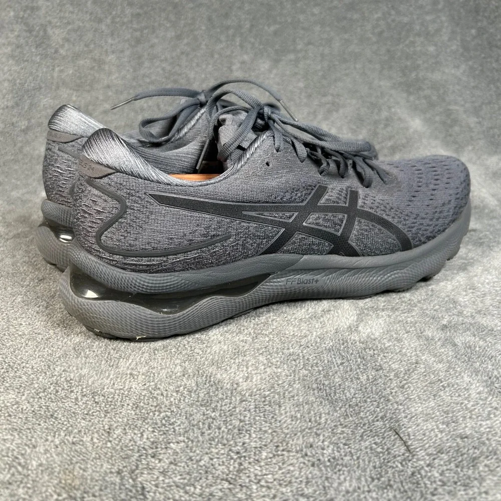 ASICS Gel-Nimbus 24 Mens Running Shoes Gray Sheet Rock Black 1011B359 Size 12